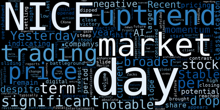 WordCloud for NICE Ltd.