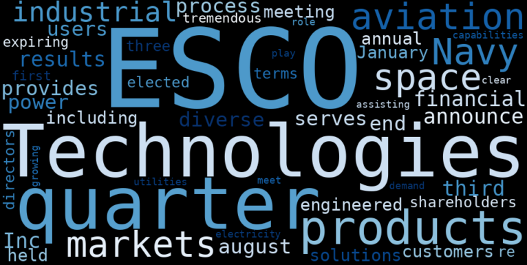 ESCO Technologies