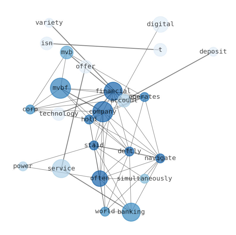 Semantic Network for MVB Financial (MVBF)