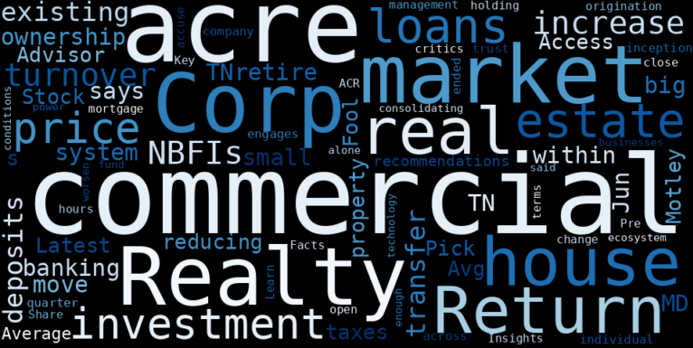 ACRES Commercial Realty