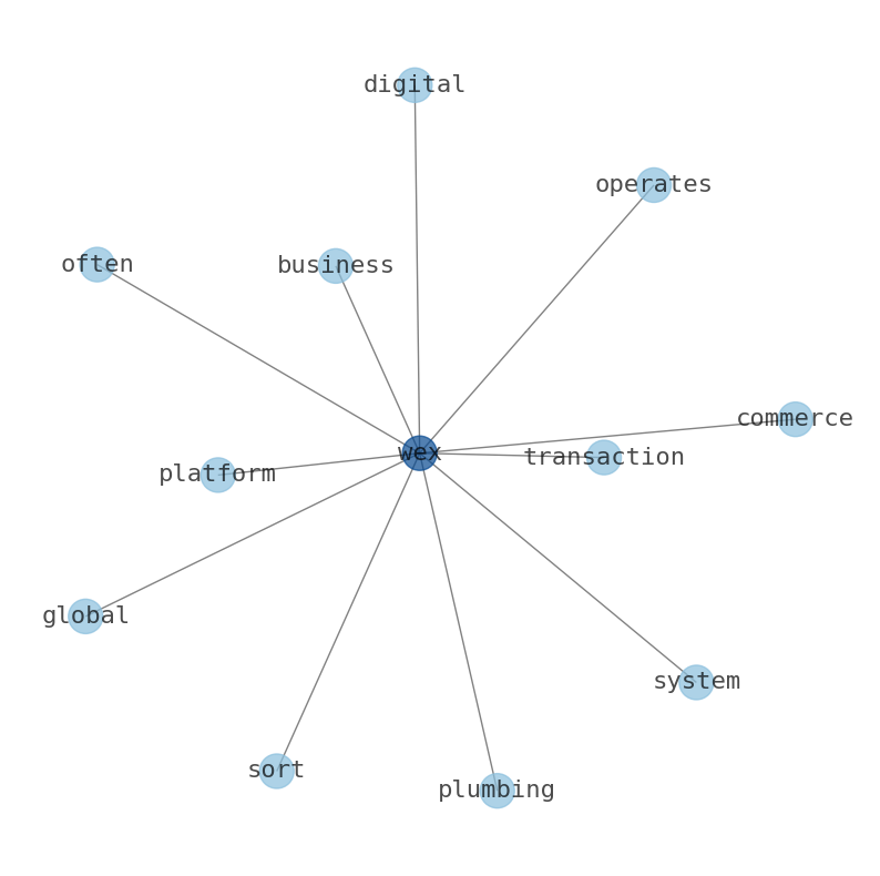 Concept map for WEX Inc. (WEX)